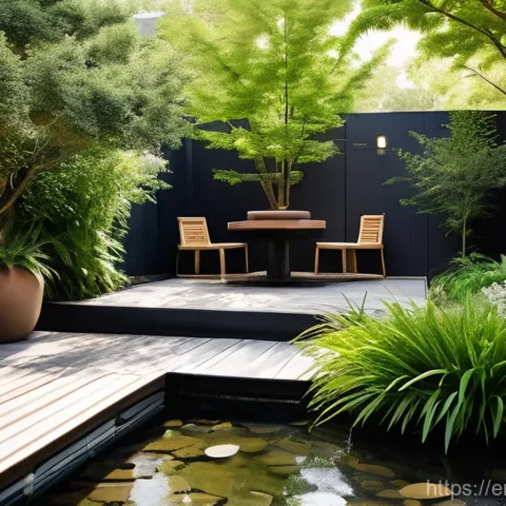 생태 심리학적 접근을 통한 커뮤니티 개발 - **Urban Serenity Oasis**
A tranquil and inviting urban green space, designed as a peaceful retre...